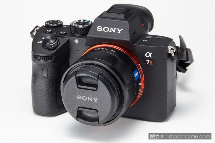 Sony α7R III + SEL35F28Z Sonnar T* FE 35mm F2.8 ZA 49mm レンズキャップ